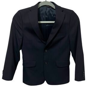 NEW Michael Kors Navy Wool Slim Fit Blazer 10 Boys Sport Jacket